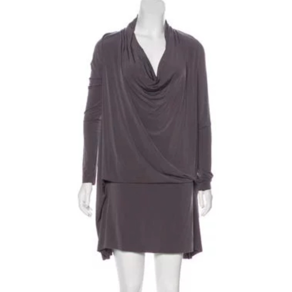 All Saints Amei Knee Length Long Sleeve Dress